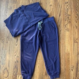 Deep Purple Zamora Jogger and Rafaela Top